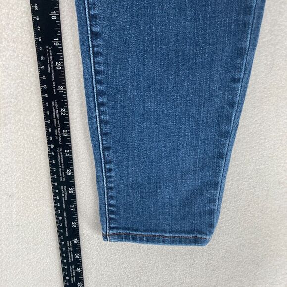 Judy Blue Jeans Women's 9/29 Slim Fit Skinny Leg Blue Stretch Denim Mid Rise - Picture 8 of 13